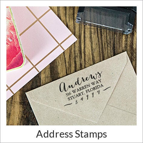 Address Stamps: Shop by Theme