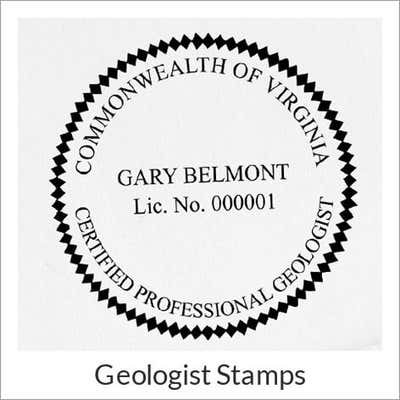 Licensed Professional Stamps