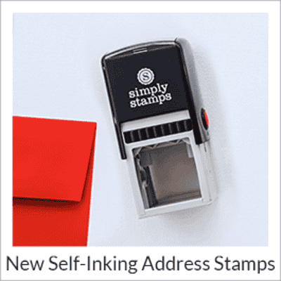 New Self-inking Address Stamps