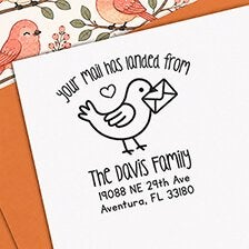 Animal Rubber Stamps, Animals & Wildlife Address Stamps - Simply Stamps
