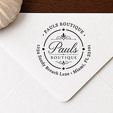 Business Address Stamps, Return Address Stamp for Branding - Simply Stamps