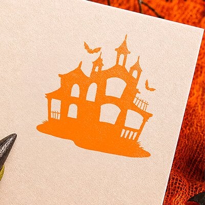 Halloween Craft Stamps, Woodblock Stampers - Simply Stamps