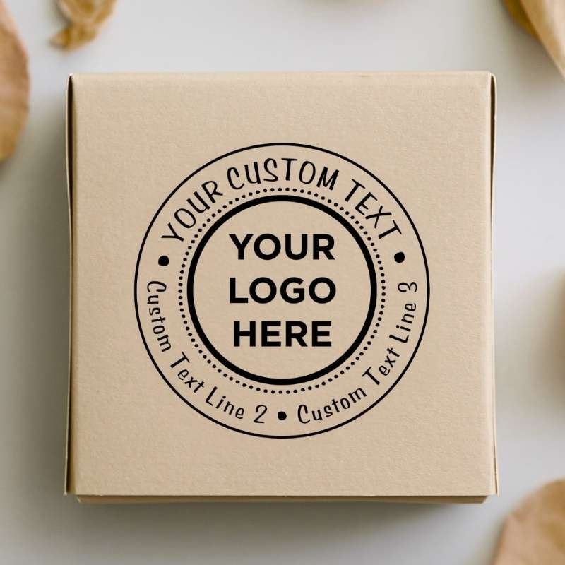 Logo & Custom Text Stamps - Simply Stamps