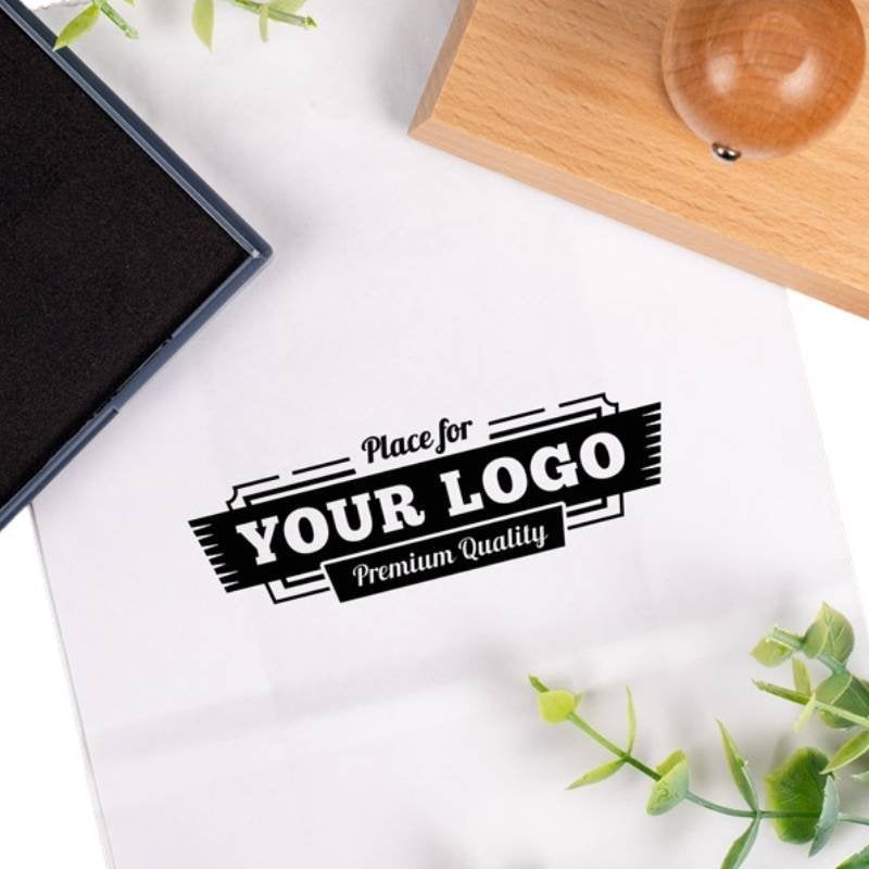 Rectangle Logo Stamps for Business - Simply Stamps