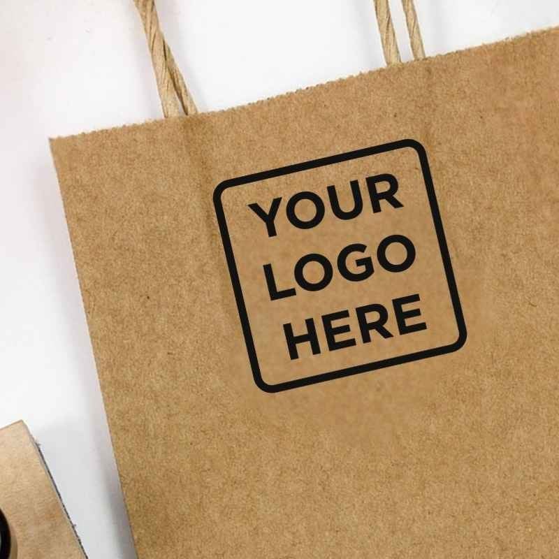 Custom Square Logo Stamps - Simply Stamps