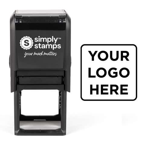 Medium Custom Logo Stamp, 1.6"x1.6"