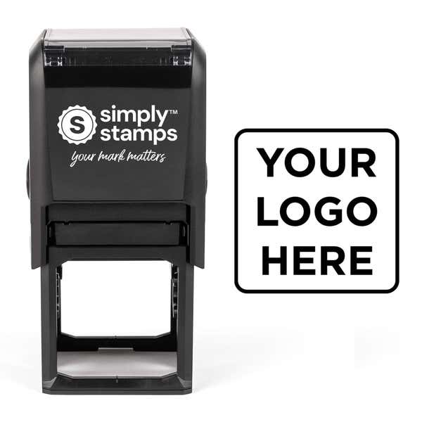 Medium Custom Logo Stamp, 1.6"x1.6"