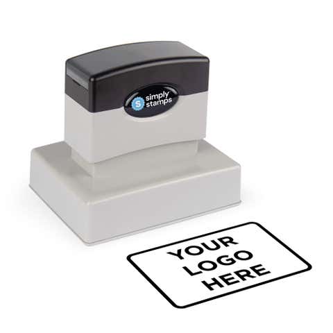 Medium Custom Logo Stamp, 2-3/8" x 3-1/4"