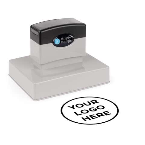 Extra Large Rectangle Logo Stamp