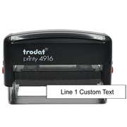 1 Line Custom Rubber Stamp
