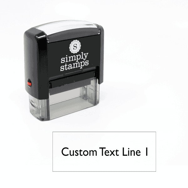 1 Line Self-Inking Stamp