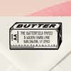 Stick of Butter Return Address Stamp – personalized butter design hand drawn by Salt & Paper