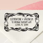 Citrus Grove Return Address Stamp