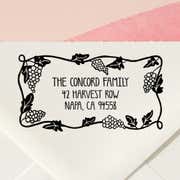 Grapevine Return Address Stamp