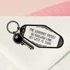 House Key Return Address Stamp – personalized house key design hand drawn by Salt & Paper