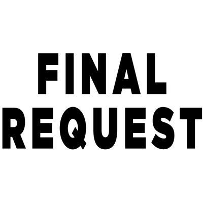 Final Request Stock Stamp - alternate view