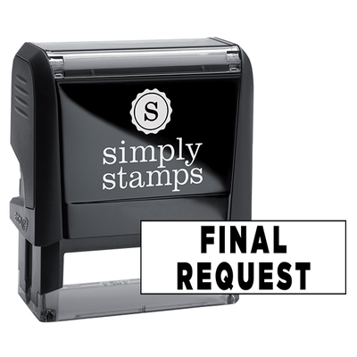 Final Request Stock Stamp