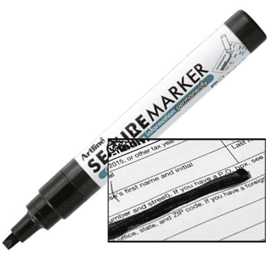 Artline Blackout Secure Redacting Pen Marker