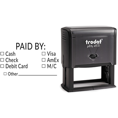 Multi Use Paid Stamp with Checkboxes - alternate view