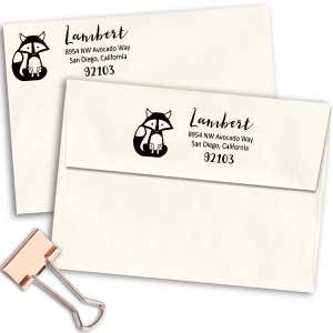 Fox Return Address Stamp Imprint Example