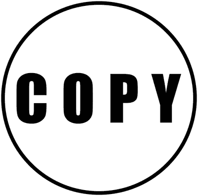 COPY Round Border Stock Stamp - alternate view