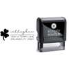 Shamrock Address Stamp Body and Design