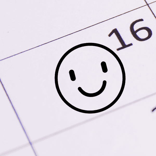 Smiley Emoji Teacher Craft Stamp Imprint Example