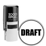 DRAFT Round Border Stock Stamp
