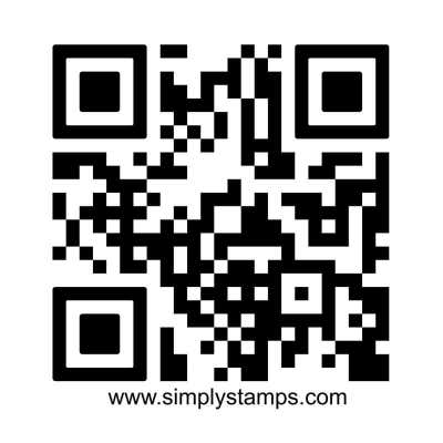 Square QR Code Stamp  - alternate view
