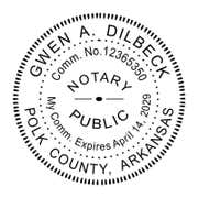 Arkansas Notary Stamp