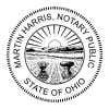 Ohio Round Notary Seal - Choose from Stamp or Embosser