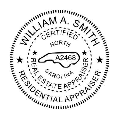 State of North Carolina Certified Appraiser