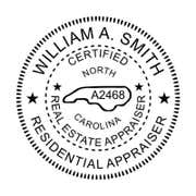 North Carolina Certified Appraiser Seal