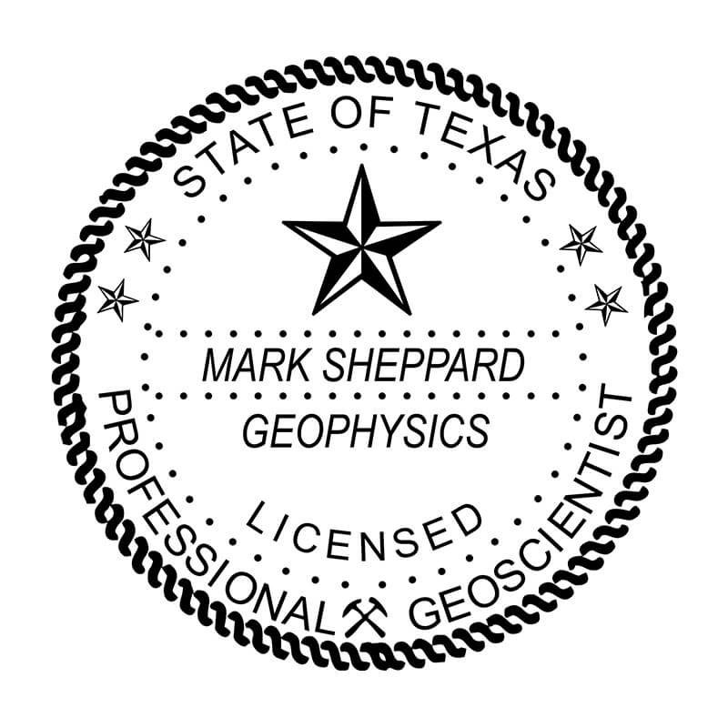 State of Texas Geoscientist Seal