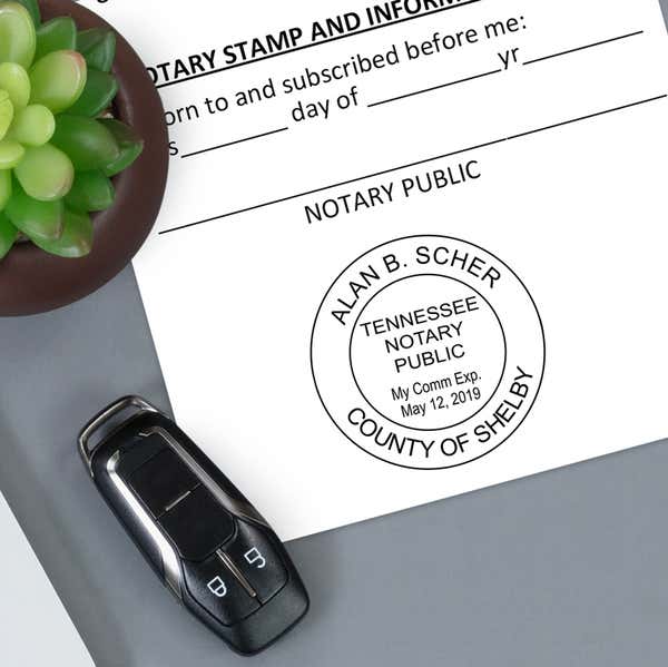The Shiny R-532 self-inking stamp body leaves a beautiful impression