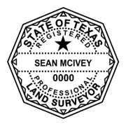 Texas Land Surveyor Seal
