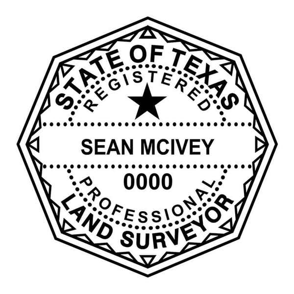 Texas Land Surveyor Seal
