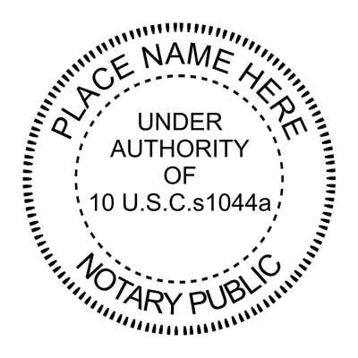 US Military Notary Seal