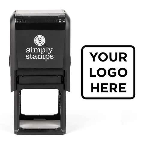 Medium Custom Logo Stamp, 1.6"x1.6"