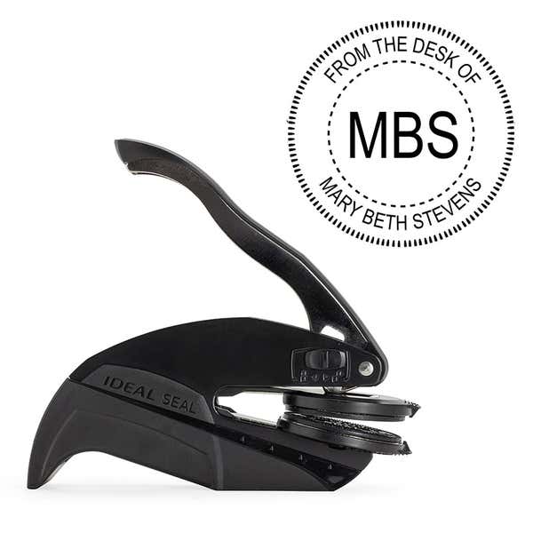Custom Initial Book Embosser