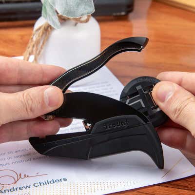 Seal Logo Embosser - alternate view