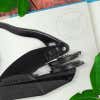 Black Ideal Seal embosser with impression example