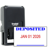 DEPOSITED Mobile Deposit Date Stamp