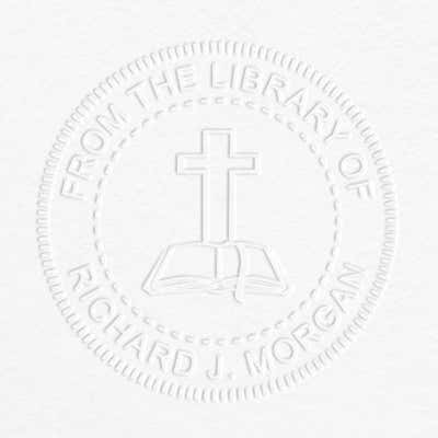 Custom Book Embosser - Cross - alternate view