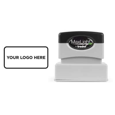 Your Small Logo Custom Pre-inked Stamp Body and Design
