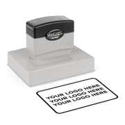 Extra Large Custom Pre-Inked Logo Stamp