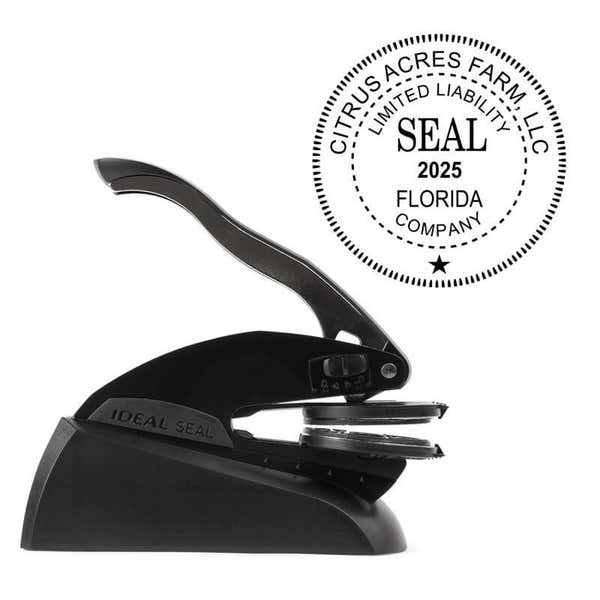 Limited Liability Company with Date Seal Embosser