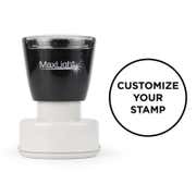 Small Custom 1 ¹/₄" Round Pre-Inked Stamp