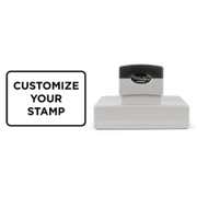 Large 3 ¹⁄₂" x 4 ⁷/₈" Custom Pre-Inked Stamp