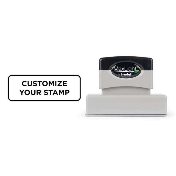 Custom 1 ¹/₁₆" x 2 ⁷/₈" Pre-Inked Rectangular Stamp